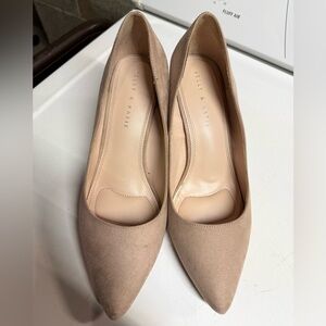 Kelly & Katie Nude Pointed Heels